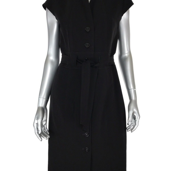 Calvin Klein button down belted dress, NWT! - Picture 3 of 7